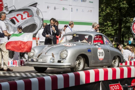 1000 Miglia Porsche 356 Gianotti Loris Mille Miglia 2015 Porsche #319